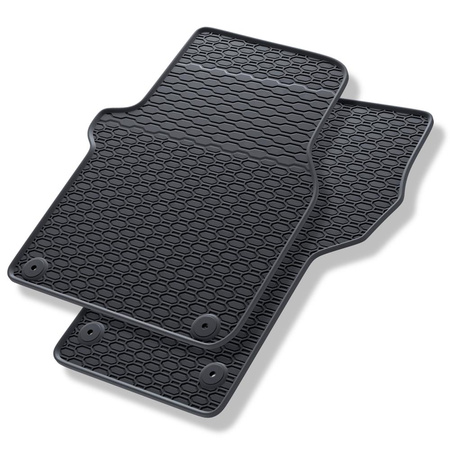 Alfombrillas de goma adecuadas para Volkswagen Crafter II (2017-....) - alfombras para coche