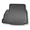 Alfombra para maletero adecuada para BMW 3 E46 Berlina (1998-02.2005) - Protector maletero - Alfombrilla maletero antideslizante - con compartimento izquierdo