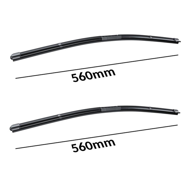 Escobillas limpiaparabrisas para la luna delantera para Mercedes-Benz SLK 171, 172 Roadster (04.2004-12.2015) - escobillas plana