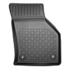 Conjunto de alfombrilla para maletero y alfombrillas para el interior del coche TPE para: Seat Leon III 5F Hatchback (11.2012-02.2020) - parte inferior del maletero; sin base doble en el maletero