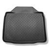 Alfombra para maletero adecuada para Opel Insignia A Berlina (2008-05.2017) - Protector maletero - Alfombrilla maletero antideslizante - parte inferior del maletero; con rueda de repuesto provisional o kit de reparación