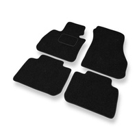 Alfombrillas de fieltro adecuadas para BMW X2 (2018-....) - alfombras para coche - color negro