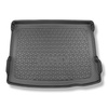 Alfombra para maletero adecuada para Hyundai Kona II SUV (04.2023-....) - Protector maletero - Alfombrilla maletero antideslizante - parte superior del maletero; base móvil en la posición más alta; con y sin subwoofer