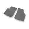 Alfombrillas de Velour adecuadas para Seat Toledo II (1999-2004) - alfombras para coche - Premium color gris