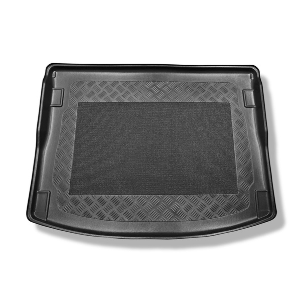 Alfombra para maletero adecuada para Suzuki SX4 II S-Cross Crossover (09.2013-2019) - Protector maletero - Alfombrilla maletero antideslizante - para todos los niveles de la base móvil del maletero