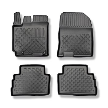 Alfombrillas de TPE adecuadas para Hyundai Kona SUV (11.2017-....) - no para la 