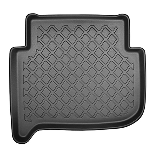 Conjunto de alfombrilla para maletero y alfombrillas para el interior del coche TPE para: Volkswagen Touran I 1T Monovolumen (09.2010-08.2015) - 7 plazas; tercera fila vacía