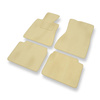 Alfombrillas de Velour adecuadas para Lexus LS II XF20 (1994-2000) - alfombras para coche - Premium color beige