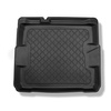 Alfombra para maletero adecuada para Opel Astra K Hatchback (11.2015-....) - Protector maletero - Alfombrilla maletero antideslizante - parte inferior del maletero; sin rueda de repuesto completa