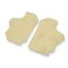 Alfombrillas de Velour adecuadas para Hyundai H-1 I Furgoneta (1999-2008) - alfombras para coche - Premium color beige