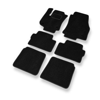 Alfombrillas de Velour adecuadas para Opel Zafira B Monovolumen (2005-2012) - al