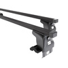 Portaequipajes de techo adecuadas para Toyota Yaris mk II Hatchback (2006-2011) - baca negra para coche - barras para techo de coche - sin puntos de montaje - acero