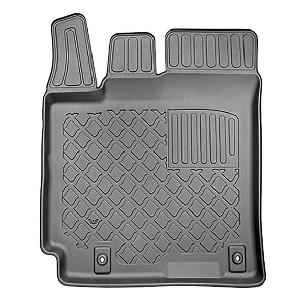 Alfombrillas de TPE adecuadas para Hyundai Kona Hybrid SUV (09.2019-....) - no para la versión eléctrica - alfombras para coche