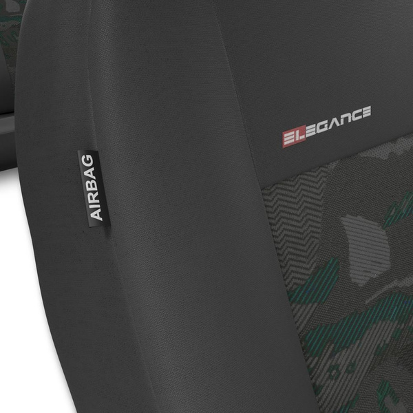 Fundas universales para asientos de coche para Mitsubishi Space Star (2014-....) - UNE-GR