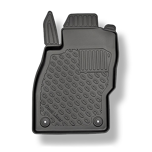 Conjunto de alfombrilla para maletero y alfombrillas para el interior del coche TPE PREMIUM para: Opel Corsa D Hatchback (2006-11.2014) - parte superior del maletero (entrada de carga plana)