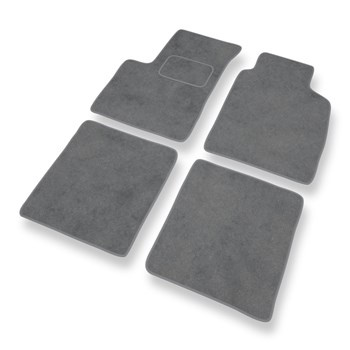 Alfombrillas de Velour adecuadas para Fiat Panda II Hatchback, Furgoneta (2003-2