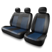 Fundas universales para asientos de coche para Fiat Scudo I, II (1995-2016) - BC-BL