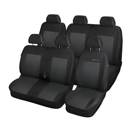 Fundas de asientos hechas a medida para Fiat Ducato III Furgonetaeta (2014-....) 7-plazas - E3