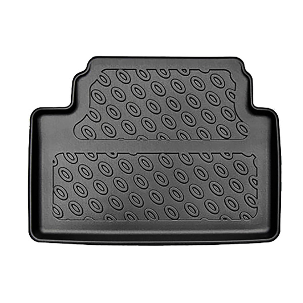 Conjunto de alfombrilla para maletero y alfombrillas para el interior del coche TPE PREMIUM para: Citroen C5 Aircross SUV (02.2019-....) - parte superior del maletero (entrada de carga plana); base móvil en la posición más alta; no adecuado para versión P