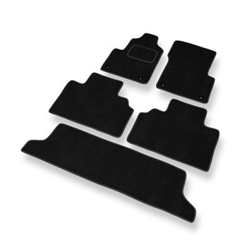 Alfombrillas de Velour adecuadas para Renault Espace III Monovolumen (1996-2002)
