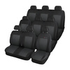 Fundas de asientos hechas a medida para Renault Trafic II Furgonetaeta (2001-2014) para tres filas de asientos - E3