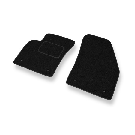 Alfombrillas de fieltro adecuadas para Volvo C30 I (2006-2012) - alfombras para coche - color negro