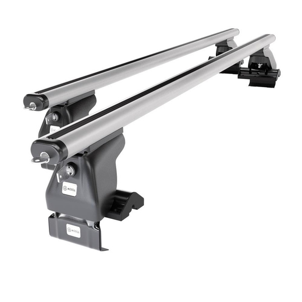 Portaequipajes de techo adecuadas para Volkswagen Golf mk V Hatchback (2004-2007) - baca plata para coche - barras para techo de coche - sin puntos de montaje - aluminio