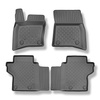 Alfombrillas de TPE adecuadas para Land Rover Defender 90 (L663) SUV (01.2020-....) - alfombras para coche