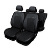 Fundas de asientos hechas a medida para Ford S-Max Monovolumen (2006-2015) 7-personas - nero