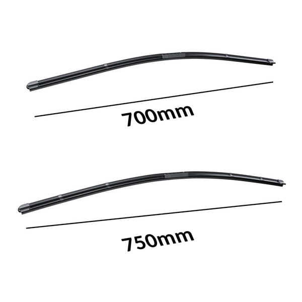 Escobillas limpiaparabrisas para la luna delantera para Ford Tourneo Custom Furgoneta (09.2012-....) - escobillas plana