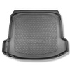 Alfombra para maletero adecuada para Audi A3 8Y Sedan (04.2020-....) - Protector maletero - Alfombrilla maletero antideslizante - compartimento izquierdo desmontable en los modelos con red lateral