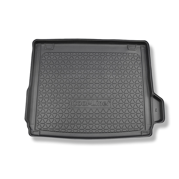 Alfombra para maletero adecuada para BMW X3 G01 SAV (11.2017-....) - Protector maletero - Alfombrilla maletero antideslizante - también para modelos con carriles de sujeción; no adecuado para versión Plug-in híbrida