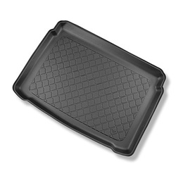 Alfombra para maletero adecuada para Audi A3 8Y Sportback (03.2020-....) - Protector maletero - Alfombrilla maletero antideslizante - maletero inferior; piso móvil en la posición más baja