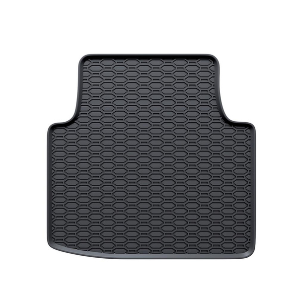 Alfombrillas de goma adecuadas para Skoda Superb IV Familiar (2023-....) - alfombras para coche - negro - 4 unidades