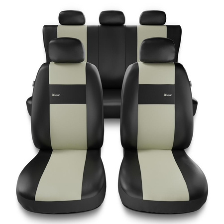 Fundas universales para asientos de coche para Mitsubishi L200 I, II, III, IV, V, VI (1993-....) - XL-BE