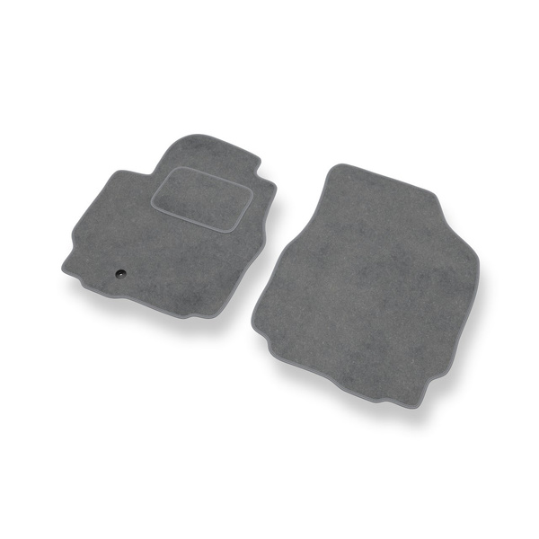 Alfombrillas de Velour adecuadas para Ford Maverick II SUV (2000-2007) - alfombras para coche - Premium color gris