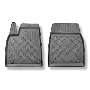 Alfombrillas de TPE adecuadas para Tesla Model X SUV (01.2021-....) - solo delan