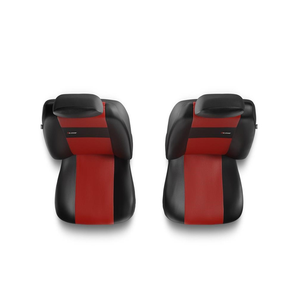 Fundas universales para asientos de coche para Dacia Sandero I, II, III (2008-....) - 2XL-RD