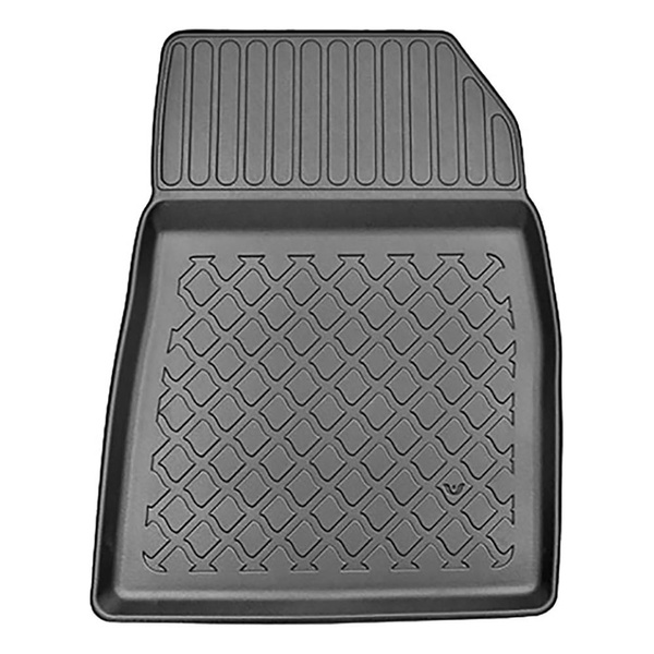 Conjunto de alfombrilla para maletero y alfombrillas para el interior del coche TPE para: Mitsubishi Colt VII Hatchback (10.2023-....) - maletero inferior; para coches sin doble suelo en el maletero; también híbridos