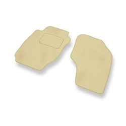 Alfombrillas de Velour adecuadas para Toyota RAV4 I SUV (1994-2000) - alfombras para coche - Premium color beige