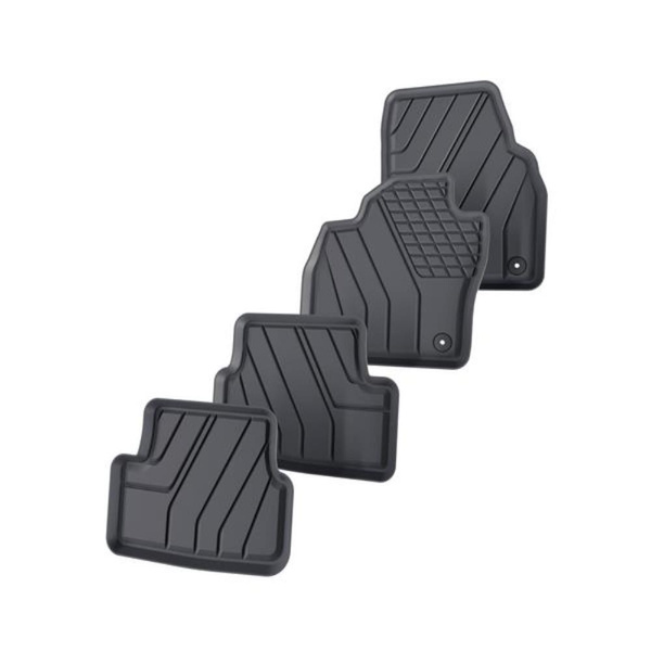 Alfombrillas de TPE adecuadas para Skoda Fabia IV Hatchback (2021-....) - alfombras para coche