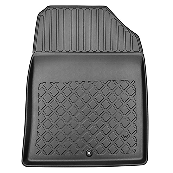 Conjunto de alfombrilla para maletero y alfombrillas para el interior del coche TPE para: Kia Ceed III CD Hatchback (06.2018-....) - parte inferior del maletero; sin base a dos niveles en el maletero
