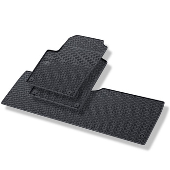Alfombrillas de goma adecuadas para Volkswagen Sharan I Furgoneta (1995-2010) - 