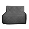 Conjunto de alfombrilla para maletero y alfombrillas para el interior del coche TPE para: BMW 5 E60 Berlina (07.2003-02.2010) - con compartimentos izquierdo y derecho