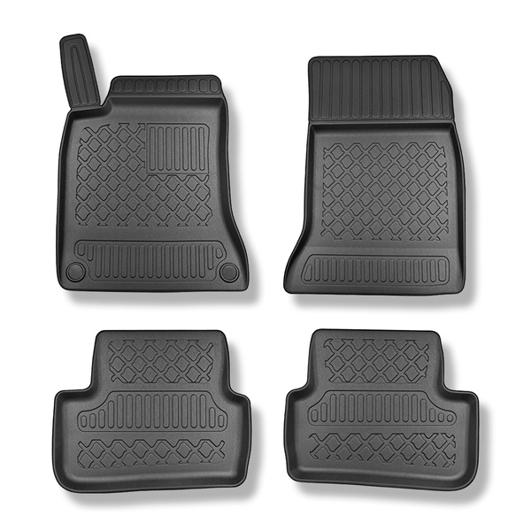 Alfombrillas de TPE adecuadas para Mercedes-Benz Classe A W176 Hatchback (09.2012-04.2018) - alfombras para coche