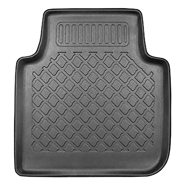 Conjunto de alfombrilla para maletero y alfombrillas para el interior del coche TPE para: Skoda Kodiaq SUV (03.2017-10.2023) - 7 plazas; 3a fila abatible
