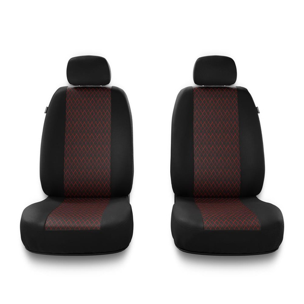 Fundas universales para asientos de coche para Alfa Romeo MiTo (2008-2018) - PF-RD
