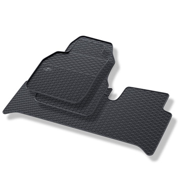Alfombrillas de goma adecuadas para Renault Scenic II Monovolumen (2003-2009) - 