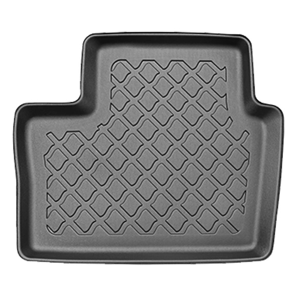 Conjunto de alfombrilla para maletero y alfombrillas para el interior del coche TPE para: Renault Austral Mild Hybrid SUV (12.2022-....) - 5 plazas; maletero superior (borde de carga del maletero igualado); suelo móvil en la posición superior