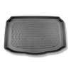 Alfombra para maletero adecuada para Nissan Qashqai III Mild Hybrid (Visia, Acenta) Crossover (06.2021-....) - Protector maletero - Alfombrilla maletero antideslizante - parte inferior del maletero; modelos sin base móvil en el maletero; no para la versió